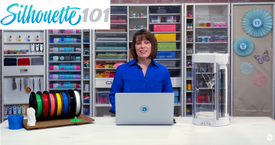 3D Printing Basics (Silhouette 101 Video Class)
